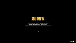 There has been an error joining session Fix 2020 | GTA 5 Online | 100% Working