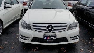 2012 Mercedes Benz C Class C300 Sport 4MATIC