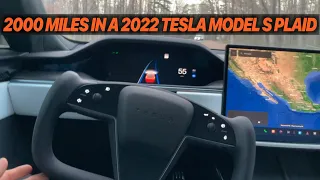 2000 Miles In My 2022 Tesla Model S Plaid Refresh