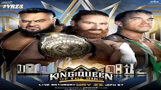 WWE King and Queen of the Ring 2024 - Official Match Card [v2]