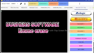 BUSHERS SOFTWARE  vs.sp35851 EMMC erase to  eFixer Tool emmc