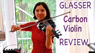 Glasser Carbon 5 String Violin - Review and Comparison to wood and Yamaha YEV 104