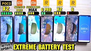 Poco X2 vs Redmi Note 9 Pro Max vs Realme 6 Pro vs Realme X2 vs Redmi Note 9 Pro vs Realme 6