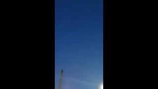 Что это? Спутники Илона Маска пролетели над Рогачевом?