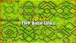 Best TH9 War/Trophy/Farming Base Links | New Town Hall 9 Base Designs - Clash Of Clans