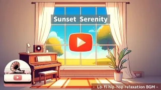 Sunset Serenity  - Lo-fi hip-hop relaxation BGM -