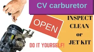 Harley Davidson CV Carburetor  Cleaning and inspecting AVOID MISTAKES!