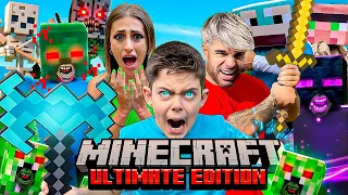 MINECRAFT en LA VIDA REAL* ULTIMATE EDITION * [ LA PELÍCULA COMPLETA ]