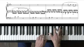 Vivaldi "SPRING: FOUR SEASONS" 2nd mov. PIANO + FREE sheet music