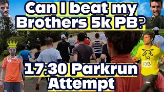 Can I Beat My Brothers 5k PB - 17:30 Attempt at Dulwich Parkrun!