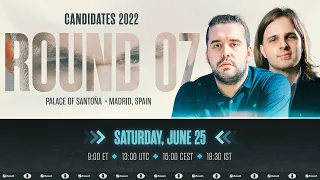 FIDE Candidates 2022 | Round 7 | Live Commentary with Judit Polgar & Jan Gustafsson