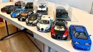 FULL BUGATTI 1:18 Scale MODEL CAR Collection!