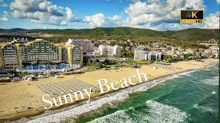 Sunny Beach Bulgaria 🇧🇬 4k Drone