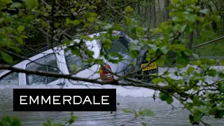 Emmerdale - Jamie Crashes Into a Lake