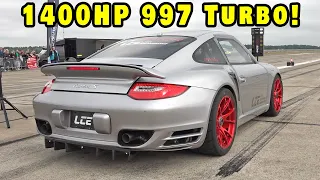 1400HP Porsche 997 Turbo ES1400 LCE Performance / ESMotor 0-334 KM/H