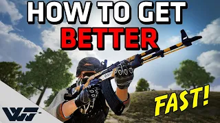 HOW TO GET BETTER AT PUBG FAST