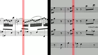 BWV 1056 - Harpsichord Concerto in F Minor (Scrolling)