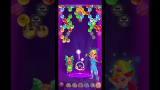 Bubble Witch 3 Saga Level 1763 ~ No Boosters no cats