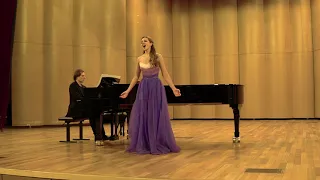 Alisa Fedorenko - Servilia Aria: "Цветы мои.." Rimsky-Korsakov