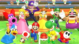 Mario Party 9 All Characters Win Animation in Shell Soccer #1