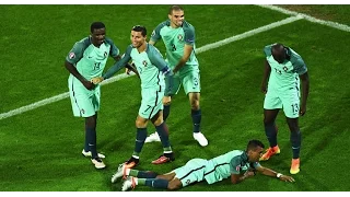 Poland vs Portugal ● Goals & Skills ● EURO 16 ● PES 16 ● 30/06/2016 [ HD ]