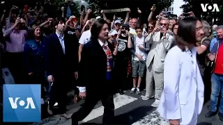 Fans Recreate 'Abbey Road' Cover Shot on 50th Anniversary