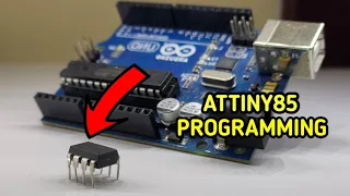 Attiny85 Program and Burn Bootloader using Arduino