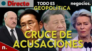 Todo es geopolítica: China acusa, Japón denuncia ante la ONU, y el "cómplice" Lukashenko en Europa