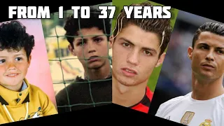 Cristiano Ronaldo Transformation From 1 to 37 Years Old||cristiano Ronaldo transformation