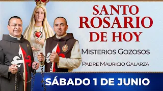 Santo Rosario de Hoy | Sábado 1 de Junio - Misterios Gozosos #rosario #santorosario