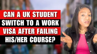 Can students who have failed their program in the UK 🇬🇧 switch to a skilled worker visa? | UKVI