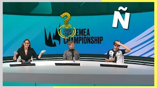 Sjokz speaks Spanish with Elyoya on LEC