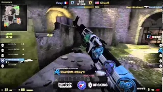 "THE ACE CLUTCH!?" - Cloud9 vs EnVyUS 12.07.15