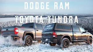 Dodge RAM или Toyota TUNDRA? Обзор двух ПИКАПОВ
