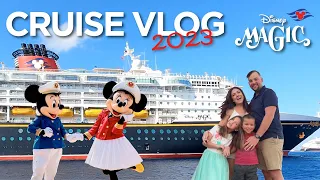 Disney Cruise Line Vlog 2023 | Disney Magic 7 Night Cruise