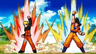 GOKU VS NARUTO! YOU WILL NEVER FORGET THIS FIGHT!