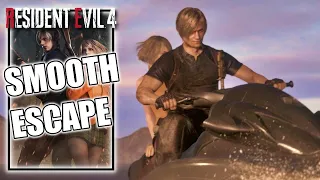 Resident Evil 4 Remake - Smooth Escape Trophy - Escape on the water scooter without taking damage