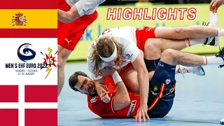 Spain vs Denmark Semifinal Handball Highlights Men's EHF EURO 2022