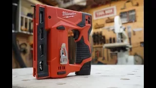 Milwaukee M12 3/8" Crown Stapler