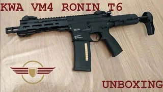 [UNBOXING] KWA RONIN T6 M4 AEG 2.5 compact awesomeness