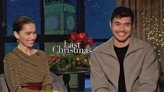 Cast of 'Last Christmas' weigh-in on holiday music debate - KING 5 Evening