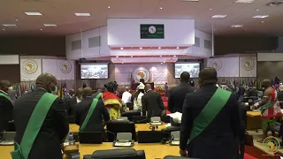 PAN AFRICAN PARLIAMENT  - Official opening of the 4th Ordinary session of the Fifth Parliament