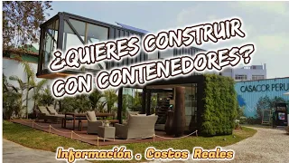 ¿Cuanto cuesta construir una CASA CONTENEDOR? PASO a PASO con PRECIOS (ACTUALIZADO 2022)