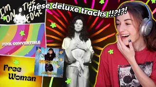 i may have covid, but MARINA dropped new music ~ Happy Loner, Pink Convertible + Free Woman reaction