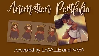 ACCEPTED Art Portfolio 2019 (LASALLE, NAFA) // Diploma in Animation