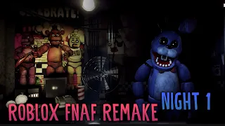 Roblox - FNAF Remake - Night 1 - [Full Walkthrough]