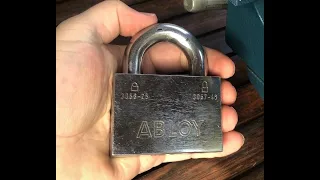 locksport: Abloy Profile padlock 3056 picked