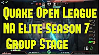 Group Stage NA Elite - Quake Open League Season 7