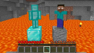 Minecraft HEROBRINE vs Diamond #Shorts