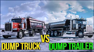 End Dump Trailers VS Dump Trucks | Which One?
